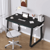 Modern Desk Computer Table Simple Style Office Writing Desk Industrial ...