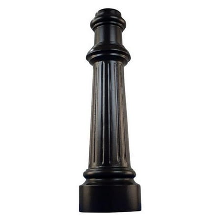 Spindiger Sddbbl Decorative 25 In Cast Iron Mailbox Post Base