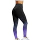 thumbnail image 3 of MKLEKYY Leggings estampados para mujer, pantalones de cintura alta, mallas deportivas para correr, pantalones de yoga con realce, 3 of 4