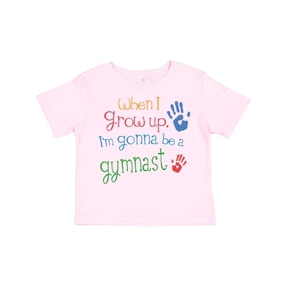 Inktastic Gymnast Future Boys or Girls Toddler T-Shirt