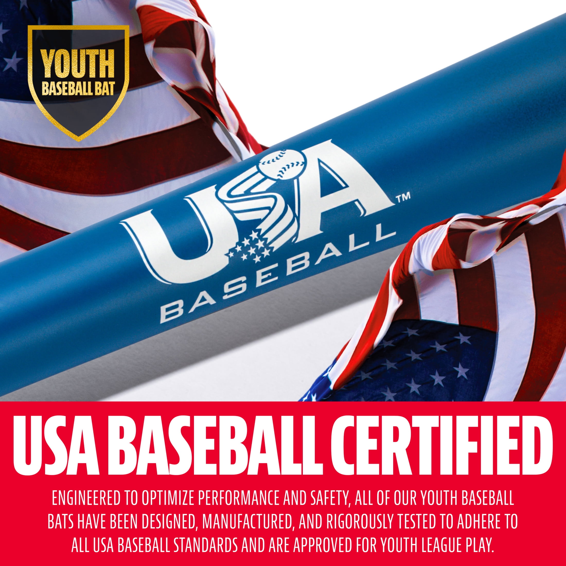 Franklin Sports Heist 1000 Youth Aluminum Baseball Bat, 27 in/17 oz, Drop -10, Royal
