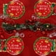 thumbnail image 4 of Decoraciones navideñas, adornos navideños, regalos navideños, paquete de 20 artículos para fiestas navideñas, vajilla desechable de papel, platos de papel rojos, vajilla de papel., 4 of 6
