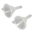 thumbnail image 4 of 2 uds Mini embudo de plástico transparente portátil multiusos para Perfumes líquidos en polvo aceites esenciales, 4 of 8
