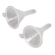 thumbnail image 4 of 2 uds Mini embudo de plástico transparente portátil multiusos para Perfumes líquidos en polvo aceites esenciales, 4 of 8