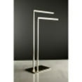 thumbnail image 2 of Kingston Brass Edenscape Pedestal Dual Towel Rack, 2 of 5