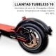 thumbnail image 5 of Scooter Eléctrico Plegable con Luz Delantera Velocidad máxima 25 km7h Pantalla digital integrada Batería extraible Patín eléctrico para adultos Color Blanco Dosyu X9, 5 of 8