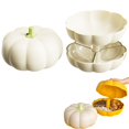 thumbnail image 2 of Décorations d'Automne pour la Maison Boîte à Collations Boîte à Bonbons Multifonctionnelle en Forme de Citrouille Plateau de Rangement Boîte à Noix S Collations Bonbons Biscuits Support à Bonbons pour Hallow, 2 of 4