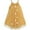 Wheat Yellow, variant on Flower Girls Dress Halter Dress Pearl Party Wedding Birthday 4