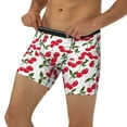 thumbnail image 2 of Sigee Cherry_1 for Men's Boxer Briefs,Moisture Wicking and Breathable X-Large, 2 of 9