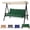 Green, variant on Porch Swing Cushions, 60x40 inch Outdoor Swing Cushion Replacement 2-3 Seater with Backrest, Waterproof Bench Cushion with Ties for Patio Furniture (Green)