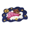 thumbnail image 2 of GUOOL DIY Latch Hook Rug s Needlework Rug Making Crochet Stitching Thread Tool Bear Pink, 2 of 8