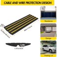 thumbnail image 2 of 50 Ton 48 In Rubber Driveway Curb Ramps 3-Pack Heavy Duty Low Profile Car Ramp with Drainage Channel for Garage and Threshold, 2 of 7