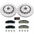 thumbnail image 2 of PowerStop Front Geomet Coated Brake Rotor and Pad Kit Fits: FORD LINCOLN Select Models CRK6374, 2 of 5