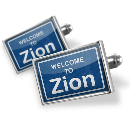 Cufflinks Sign Welcome To Zion - NEONBLOND