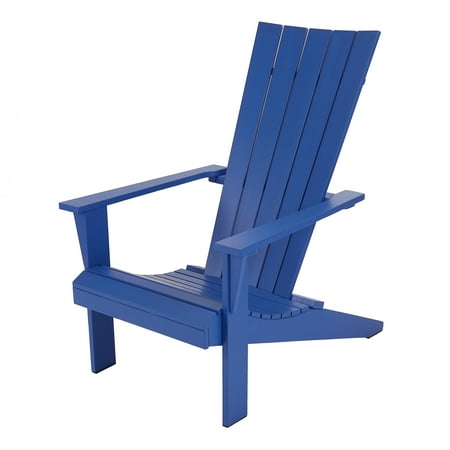 Mainstays Allenbeck 5-Slat Wood Adirondack Outdoor Chair, Multiple