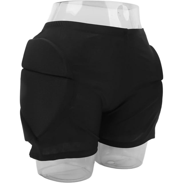 HUGFEGWE Protective Shorts, Skin Friendly Dry Technology Nylon Ski Hip Protector for Skating CJB91-135212