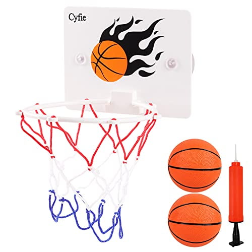 Hanging Mini Basketball Hoop Kit For Indoor Outdoor Kids Game Toy W/ Air Pump DY 