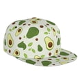 thumbnail image 2 of Uemuo Green Avocado Pattern Women's Baseball Cap,Straight Brim Hat,Golf Dad Hat,Travel Hat,Sun Protection Cap,Everyday Accessory, 2 of 9
