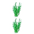 thumbnail image 4 of stanreset 1/2/3/5 ABS Fishtank Artificial Water Plant Decorative Simulation Colorful Replacement Aquatic Plants Grasses Ornament Green 2PCS, 4 of 6