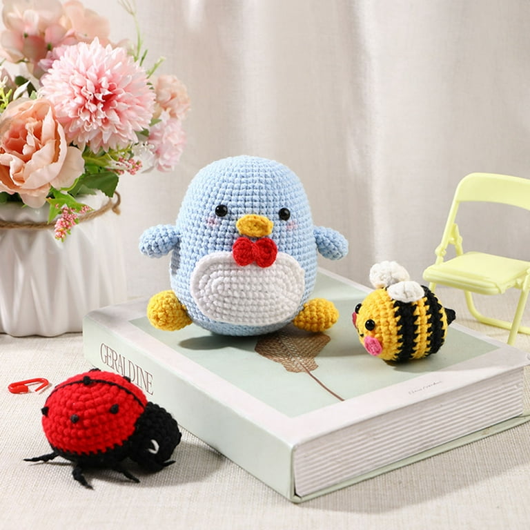 1set Of Crochet Kit For Beginners DIY Crochet Animal Kit Comes With  Step-by-Step Instructions And Video Tutorials And Enough Accessories  Crochet Kit