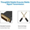 thumbnail image 3 of Rankie DVI to DVI Cable, 6 Feet, Black, 3 of 5