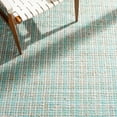 thumbnail image 6 of SAFAVIEH Cape Cod Ivana Geometric Area Rug, Green, 6' x 6' Square, 6 of 10