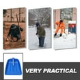 thumbnail image 6 of LOLIPPYY Flat Head Snow Blue 1Pcs for Nylon Plastic Snow Removal Tool, 6 of 6