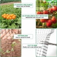thumbnail image 5 of Heavy Duty Deer Netting Fence 8ft x 100ft for Garden  Against Birds and Animals, 5 of 7