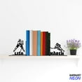 thumbnail image 3 of Handmadetneonsign Ice Hockey Metal Bookends, Player Name Bookend Table Sign, Hockey Bookshelf Home Decor 75984, 3 of 4