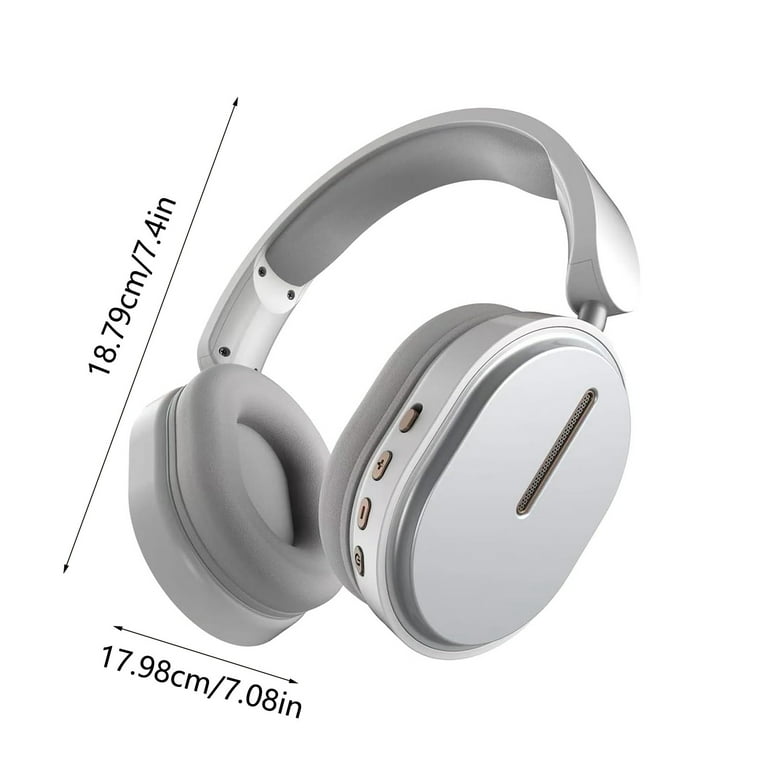 Small Wireless Earbuds over Ear Headphones with Mic Wireless Studio Headphones over Ear Headphones with Microphone Ear Buds with Microphone New Earmuff Headphones Active Noise Cancelling Wireless Walm...
