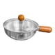 thumbnail image 1 of Cacerola de acero inoxidable con tapa Cacerola con mango de madera Olla para sopa Olla grande 700 ml, 1 of 9