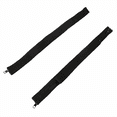 4-Piece Door Limit Rope Strap Kit For Jeep Wrangler JK JL JT 2007+ – Black Oxford Cloth