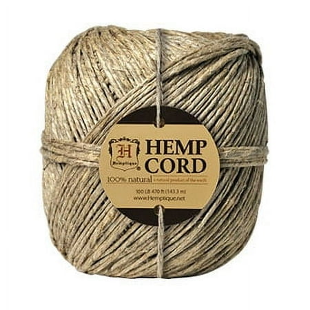 UPC: 0091037333889 | Hemptique Hemp Cord Ball  Natural  100 lb.