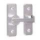 thumbnail image 2 of Pestillo de Puerta, Pestillo de Puerta, Duradero, Antipérdida, Herrajes para Puertas Interiores, Cerradura Deslizante para Granero, Baño, Dormitorio Plata de ., 2 of 8