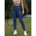thumbnail image 5 of Women's Plus Size High Waist Compression Athletic Yoga Leggings, 5 of 10