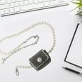 thumbnail image 2 of Fashionable Pearl Chain Bag Rhinestone Storage Pouch Bag for Women Girls, 2 of 8