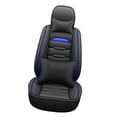 thumbnail image 1 of Zorion Excavator Seat Cover Dustproof PU Leather Breathable Comfortable Replacement Blue, 1 of 9