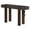 Espresso, variant on GZXS 47.25" Solid Wood Console Table in Distressed Natural Finish, Modern Farmhouse Entry Table with Charging Station & Hidden Drawer, Thick Legs and Adjustable Feet, Sleek Rustic Design