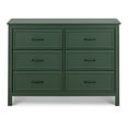 thumbnail image 2 of DaVinci Charlie 6-Drawer Double Dresser in Forest Green, 2 of 9