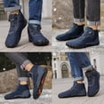 thumbnail image 6 of Cyiecw Barefoot Boots Women Winter Boots for Men Waterproof Warm Ankle Booties Wide Toe Box Slip on,41, 6 of 7