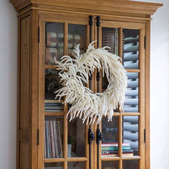 Nearly Natural Norfolk Island Pine Artificial Christmas Wreath - 24" - Unlit