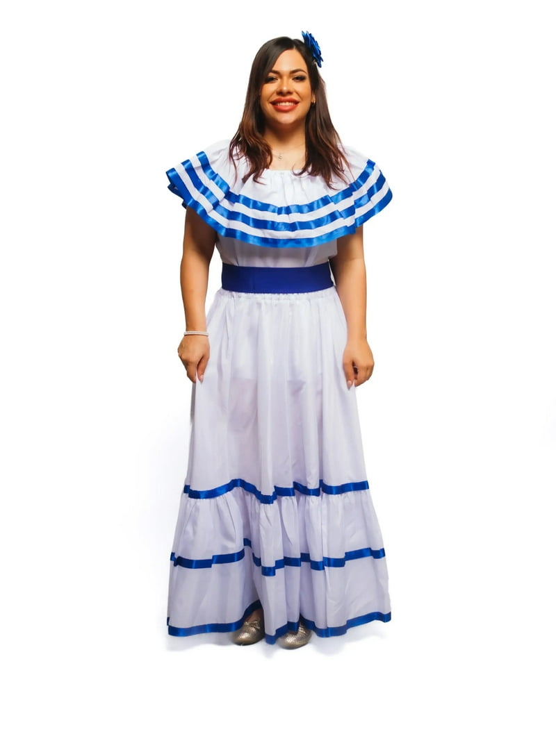 Nicaragua Traditional Women Fiesta Dress - Walmart.com