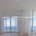 thumbnail image 3 of VONN Tania 60" Adjustable ETL Certified Integrated LED Chandelier in Silver, 3 of 13