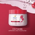 thumbnail image 2 of Exfoliante corporal Dove Cherry & Chia que exfolia la piel suave de 443 ml, 2 of 5