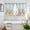 light blue-green, variant on Easter Kitchen Curtains Window Panels, Country Rabbit Feet Eggs Leaves Pink Wooden Grain Insulated Window Treatment Curtain, Grommet Curtains for Bedroom/Living Room/Bathroom, 2 Piece 52"Wx63"L