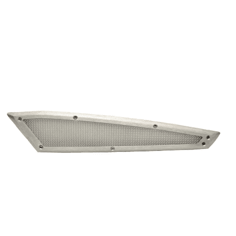 Axis Boat Bow Vent Grille 3328087 | T23 Brushed Aluminum (Port)