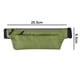 thumbnail image 2 of Riñonera para correr, sencilla, ultrafina, de doble capa, con cremallera, impermeable, para hombres y mujeres, para deportes al aire libre, ocio, fitness, riñonera impermeable, bolsa de, 2 of 5