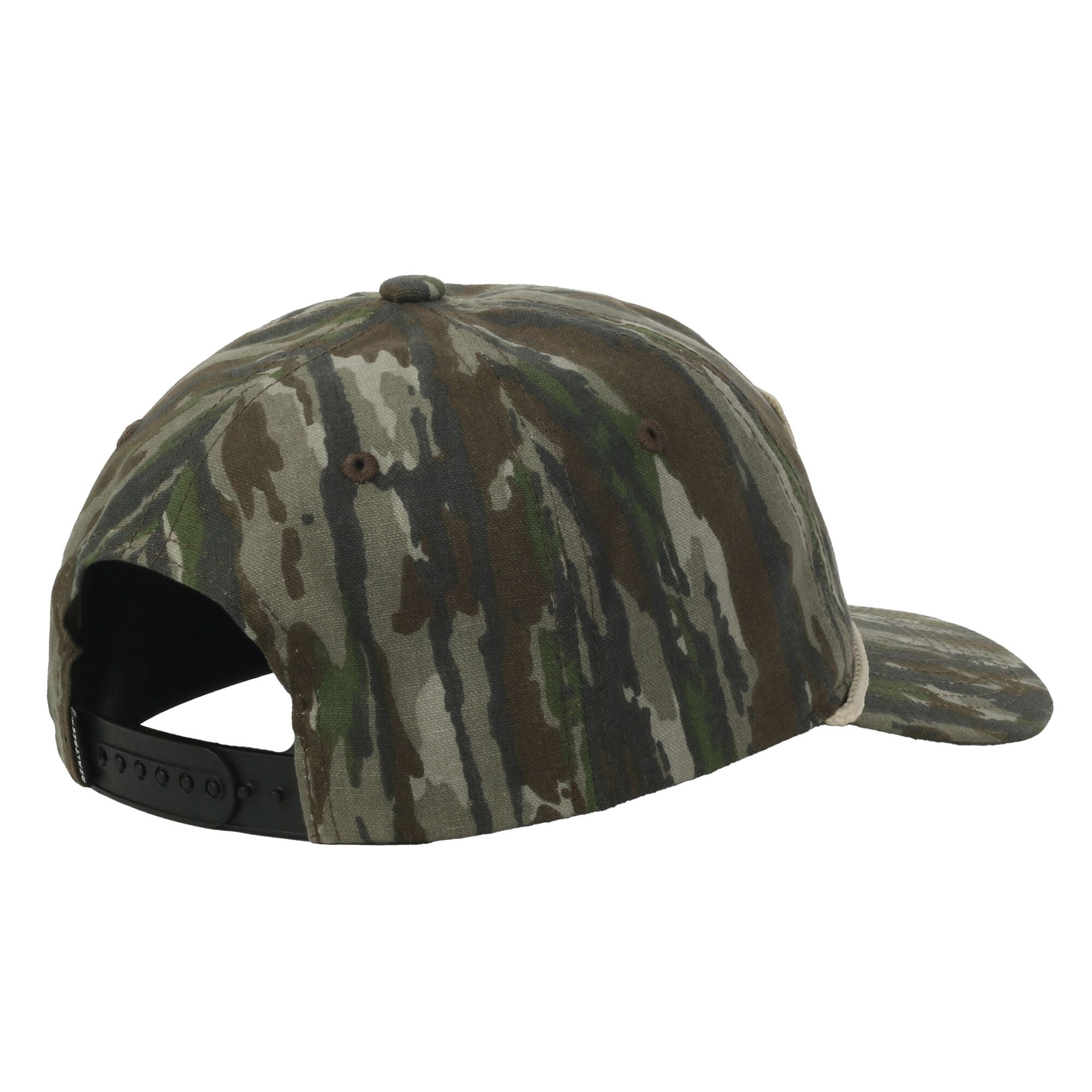 Realtree® Original Camo 5-Panel Cap – Unstructured with Fabric