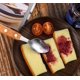 thumbnail image 4 of Juegos de cubiertos de 5, juego de cucharas, cuchillo y tenedor, acero inoxidable con mangos anchos de madera, juego de cubiertos, vajilla, 4 of 5