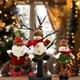 thumbnail image 3 of Adornos para el árbol de Navidad ZHAOCHENG colgantes de peluche Papá Noel muñeco de nieve reno, 3 of 4